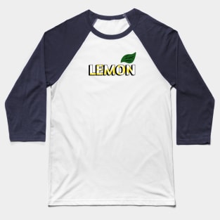 Lemon Baseball T-Shirt